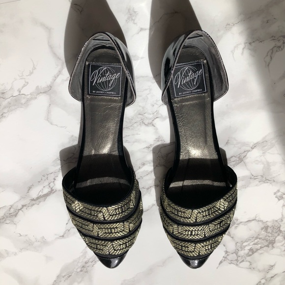 🎹🖤ART DECO D’ORSAY FLATS🖤🎹 - Picture 2 of 4